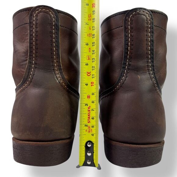 Red Wing Heritage 8111 Iron Ranger 6” Boots Brown Harness Leather Men’s 10.5 D - Picture 9 of 12